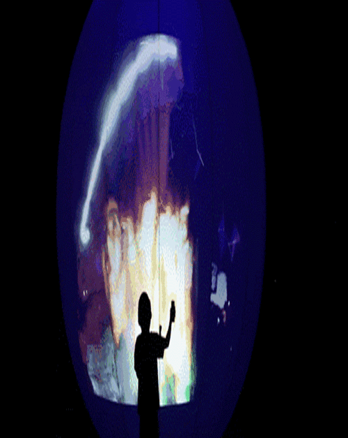 投影互動(dòng)墻